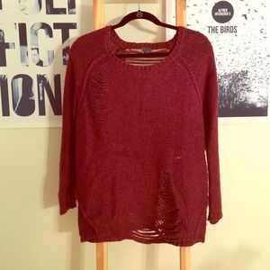 Urban Outfitters Ripped Sweater